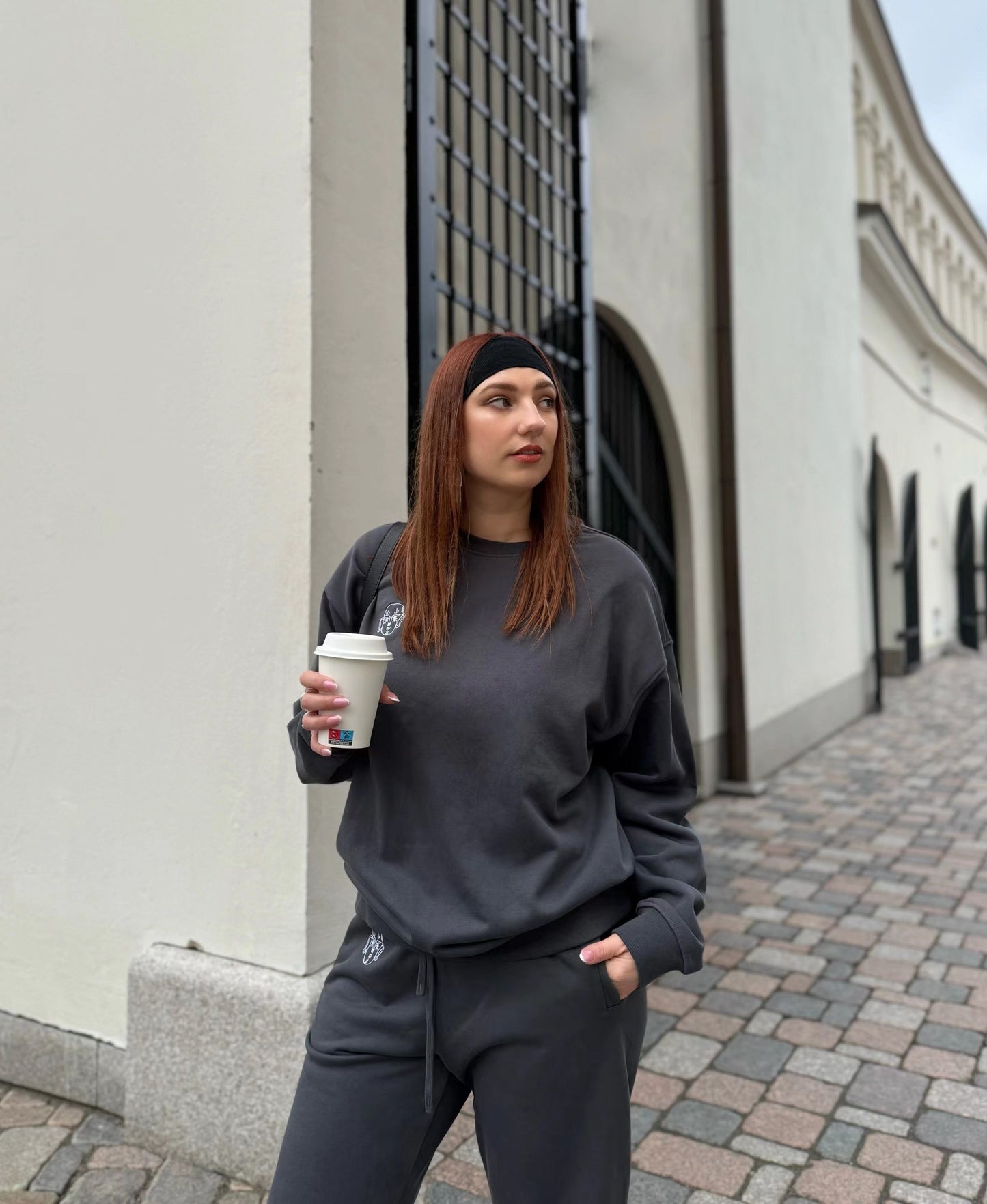 Two Piece Set in Grey - Comfy Dreams
