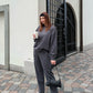 Two Piece Set in Grey - Comfy Dreams