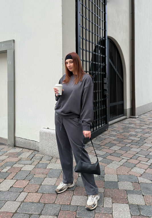 Two Piece Set in Grey - Comfy Dreams