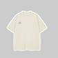 Baiboka  Minimalistic Oversized T-Shirt - Cream