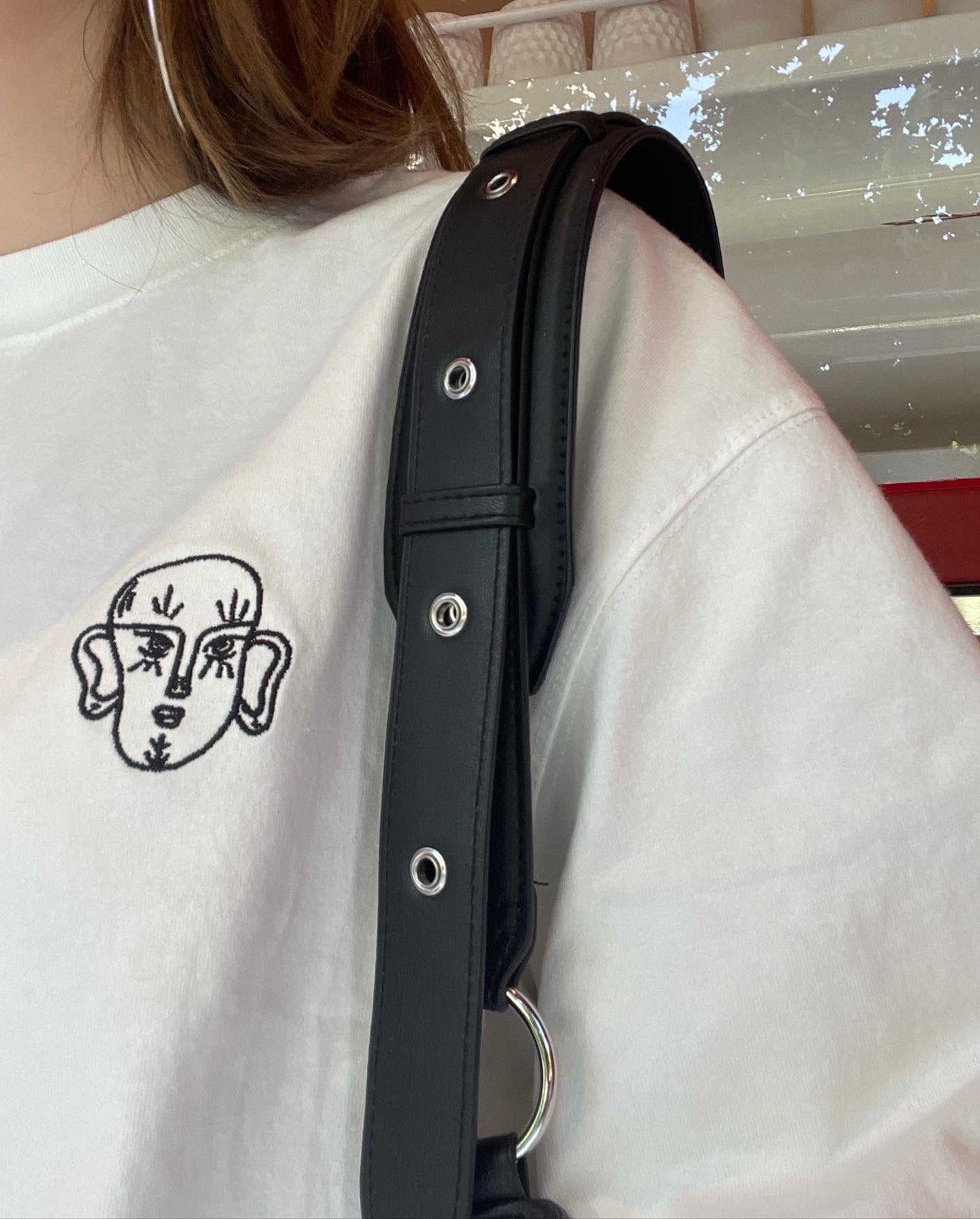 Baiboka  Minimalistic Oversized T-Shirt - White