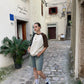 Baiboka Minimalistic Oversized T-Shirt – Chocolate