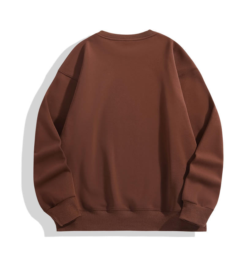 Baiboka Fluffy & Oversized Jumper Better Together - Chocolate