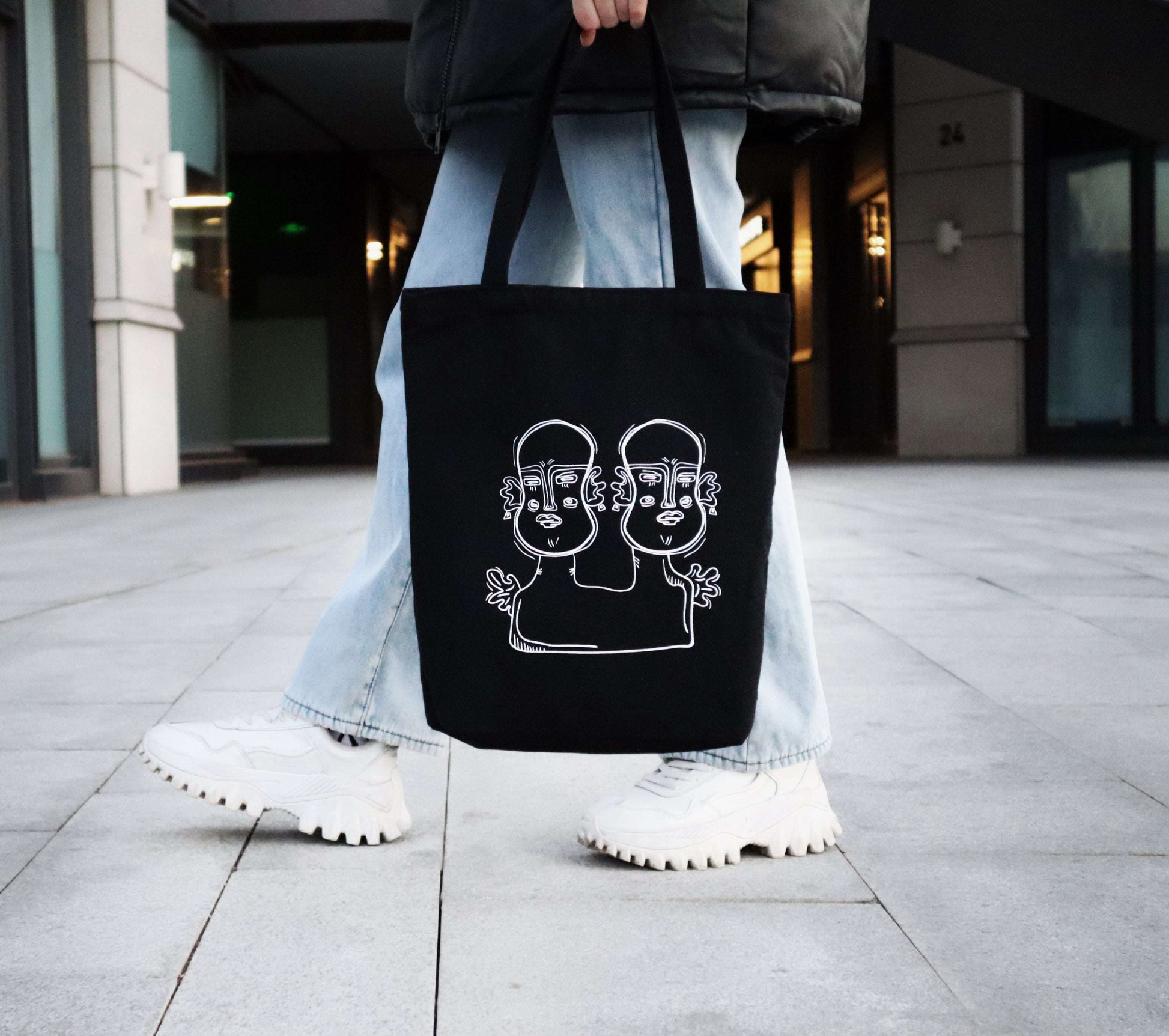 Water Resistant Tote Bag – Twinsies