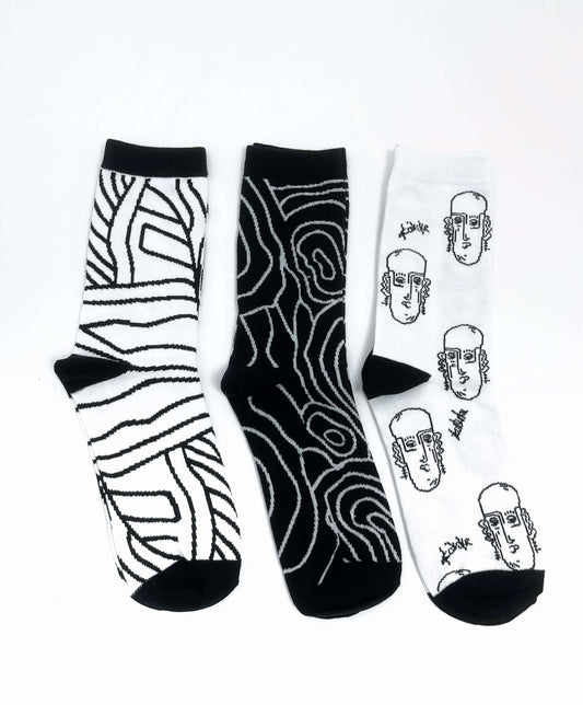 Funky Socks Set – 3 Pairs